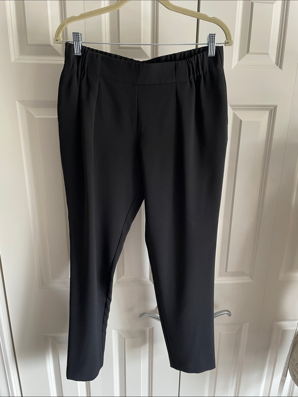 Boss Black Cropped Pull-On Tailored Pants